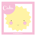 Stickers cuad. Baby Sky 16u Pers
